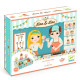 "Glacier Lina & Lino" jouer à préparer des glaces, jouet dinette DJECO 5518