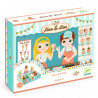 "Glacier Lina & Lino" jouer à préparer des glaces, jouet dinette DJECO 5518