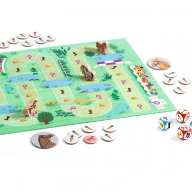 Caballo, jeu de société pour enfant DJECO 0820