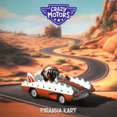 Piranha Kart Voiture Crazy Motors DJECO 5484