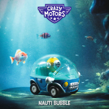 Nauti Bubble Voiture Crazy Motors DJECO 5474