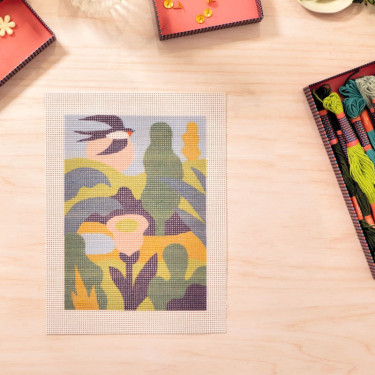 Canevas "Campagne" Atelier 65 - Atelier Grands Augustins - DJECO AGA 10065