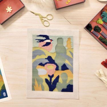 Canevas "Campagne" Atelier 65 - Atelier Grands Augustins - DJECO AGA 10065