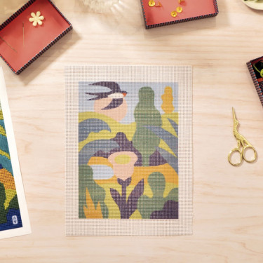 Canevas "Campagne" Atelier 65 - Atelier Grands Augustins - DJECO AGA 10065