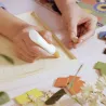 Mosaïque "Paon" Atelier 73 - Atelier Grands Augustins - DJECO AGA 10073
