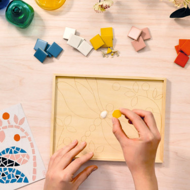 Mosaïque "Libellule" Atelier 72 - Atelier Grands Augustins - DJECO AGA 10072