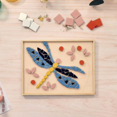 Mosaïque "Libellule" Atelier 72 - Atelier Grands Augustins - DJECO AGA 10072