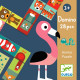 Domino Puzzle Animaux, DJECO 8165