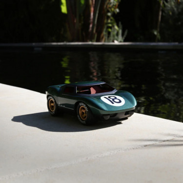 Voiture Playforever mini Ken Rodgers verte