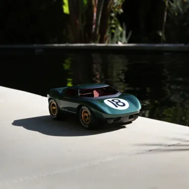 Voiture Playforever mini Ken Rodgers verte