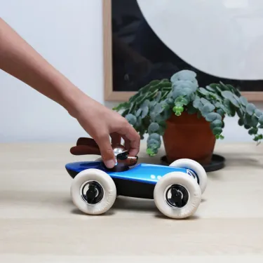 Voiture Rufus Playforever 'Bertie' bleu