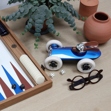 Voiture Rufus Playforever 'Bertie' bleu