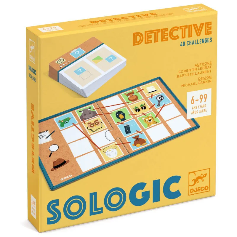 DETECTIVE - Jeu Sologic de DJECO 0827