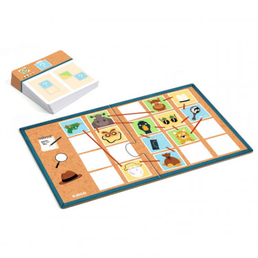 DETECTIVE - Jeu Sologic de DJECO 0827