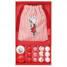 Coffret de billes avec pochon "Louisette" Billes & Co