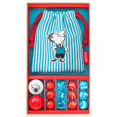 Coffret de billes avec pochon "Le Petit Nicolas" Billes & Co