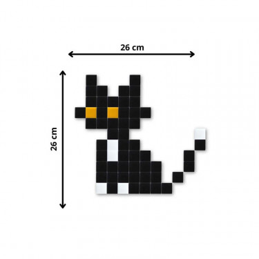Pixel Art Kit "Chat noir" by PIXEL CORNER