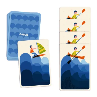 AQUARUSH jeu de cartes DJECO 5074