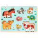 Puzzle d'encastrement en bois "Dog'n'Co" DJECO 1122