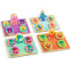Ludo Sea 4 jeux éducatifs en bois DJECO 1623