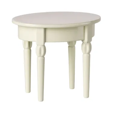 Table blanche miniature (petit modèle) pour souris Maileg