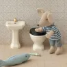 Lavabo de salle de bain vintage miniature Maileg