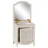 Meuble coiffeuse avec vasque miniature pour souris Maileg - Blanc cassé