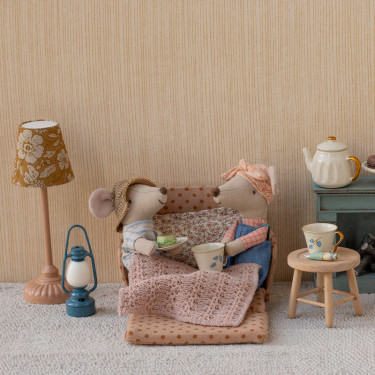 Canapé-lit pour souris Maileg - tissu à pois