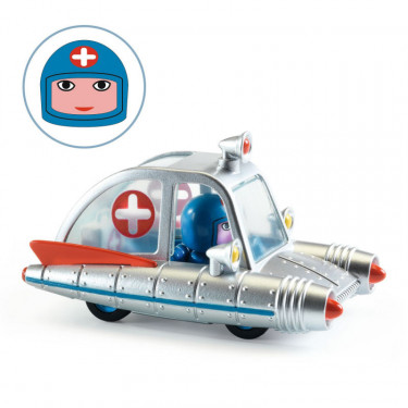 Space Ambulance Voiture Crazy Motors DJECO 5458