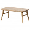 Table de salon miniature en bois naturel pour souris Maileg