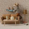 Table de salon miniature en bois naturel pour souris Maileg