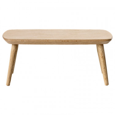 Table de salon miniature en bois naturel pour souris Maileg