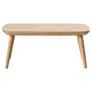 Table de salon miniature en bois naturel pour souris Maileg