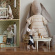 Table blanche miniature (grand modèle) pour souris Maileg