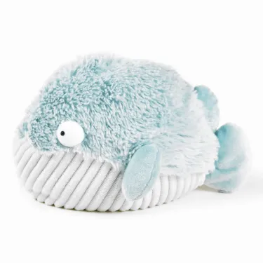 Peluche bouillotte Poisson Bulle déhoussable Warmies Cozy Soframar