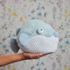 Peluche bouillotte Poisson Bulle déhoussable Warmies Cozy Soframar
