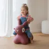 HOPPI lapin rouge bordeaux Quut, Animal sauteur