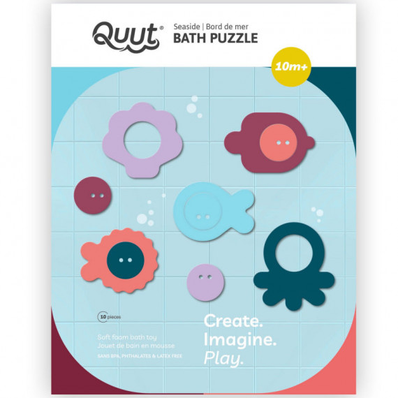 Puzzle de bain "Bord de mer" QUUT