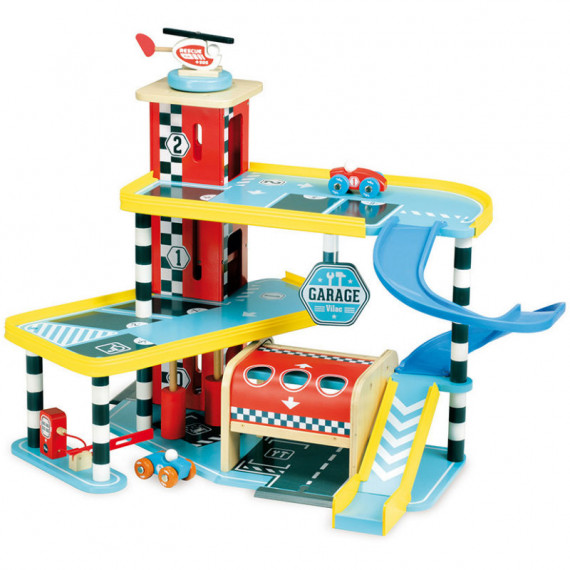 Grand garage en bois Vilacity VILAC 2310