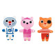 Dressup-mix, 6 puzzles 3 pièces DJECO 1678