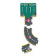 Circuit de routes Crazy Motors 26 pcs DJECO 5498
