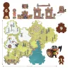 Puzzle'Up ARTY TOYS Alric Barbarious - 15 pcs + 1 figurine DJECO 6852