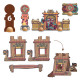 Puzzle'Up ARTY TOYS Alric Barbarious - 15 pcs + 1 figurine DJECO 6852