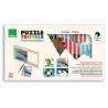 Puzzle 4 Dimensions en bois Les animaux - Andy Westface pour VILAC 7427