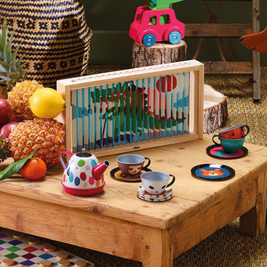 Puzzle 4 Dimensions en bois Les animaux - Andy Westface pour VILAC 7427