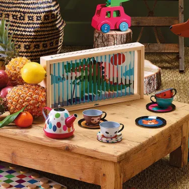 Puzzle 4 Dimensions en bois Les animaux - Andy Westface pour VILAC 7427