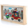 Puzzle 4 Dimensions en bois Les transports-Ingela P.Arrhenius VILAC 7639