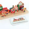 Build it "La Ville" - Jeu de logique en bois - Ingela P. Arrhenius pour VILAC 7627