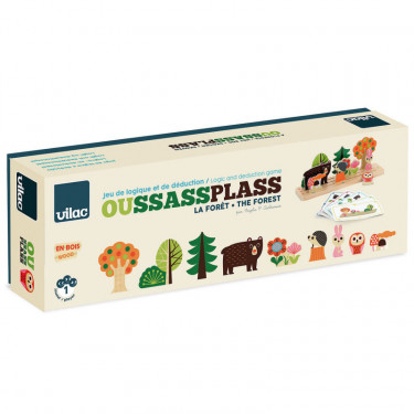 Build it "La Forêt" - Jeu de logique en bois - Ingela P. Arrhenius pour VILAC 7634