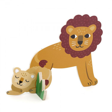 Jeu de croquet en bois "Animaux" - Michelle Carlslund pour VILAC 8572